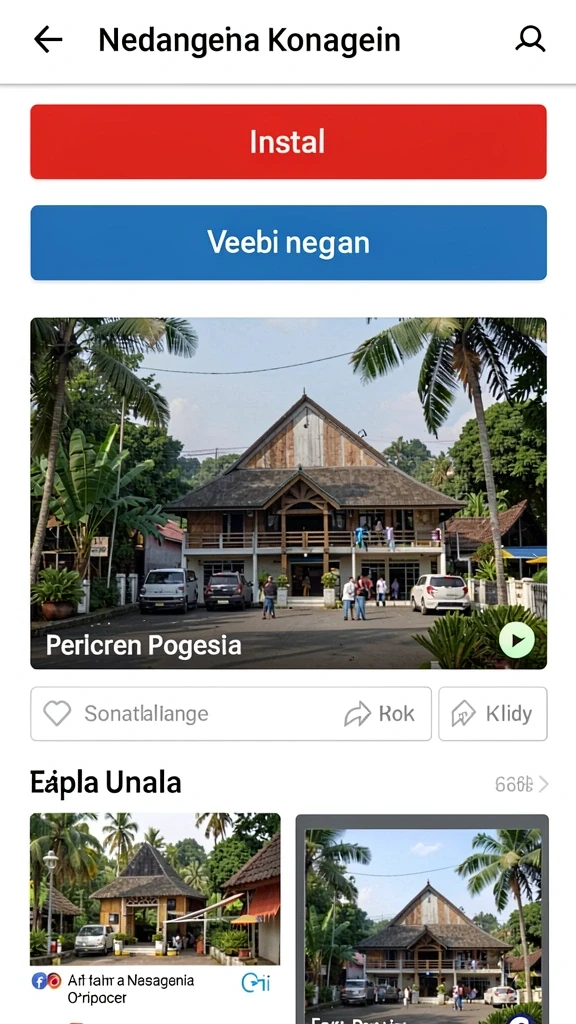 66d - Tampilan utama 66D dengan navigasi yang mudah.