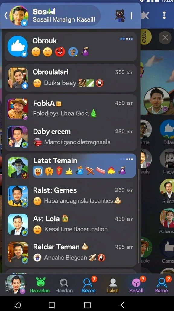 68idn - Tampilan antarmuka pengguna yang menarik.