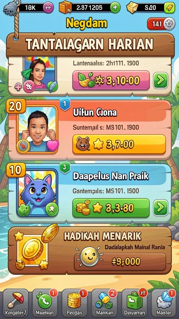 mustang77 - Tangkapan layar menampilkan mode permainan tim.