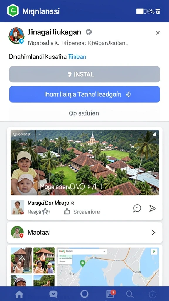 uh77 - Screenshot UH77 menampilkan peta dunia yang luas dan indah.